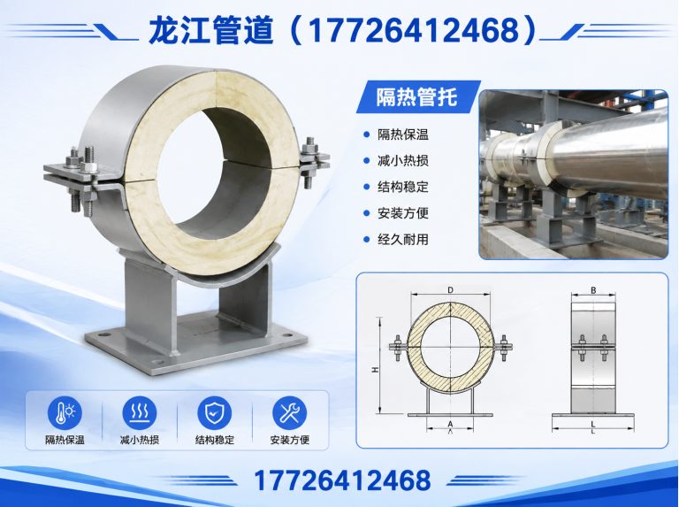 沧州渤海新区保冷管托展示图